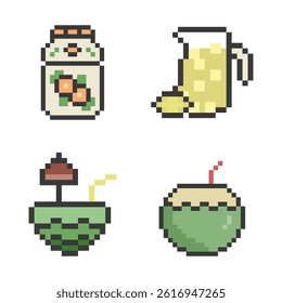 sweet drink pixel art for your needs