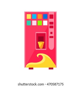Diseño de máquina expendedora de bebidas dulces