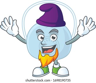 Sweet fairytale of breathing mask Elf cartoon character