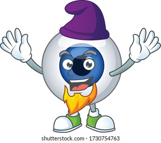 Sweet fairytale of human eye ball Elf cartoon character