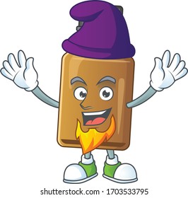 Sweet fairytale of syrup cure bottle Elf cartoon character