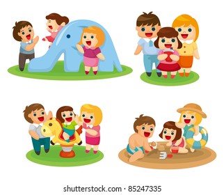 sweet family set