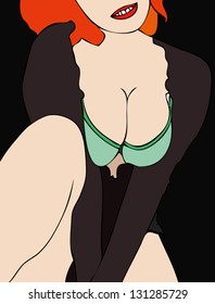 Sweet female form