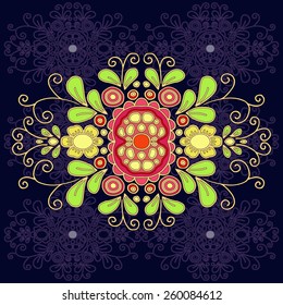 Sweet floral patterns reflect the nature.