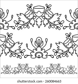 Sweet floral patterns reflect the nature.