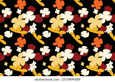Flor doce padrão sem emenda. Pequeno Floral Liberdade Fundo de textura sem costura. primavera, Verão Romântico Flor Jardim Sem Costura Padrão para seus designs