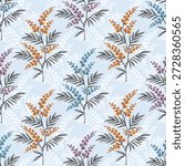 Sweet flower watercolor seamless pattern.soft pastel colors water color seamless pattern for beauty products or other.