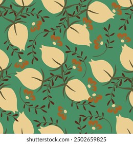 Sweet flower watercolor seamless pattern.soft pastel colors water color seamless pattern for beauty products or other