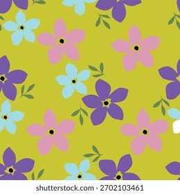 Cor de água de flor doce padrão sem costura.cores pastel macio cor de água padrão sem costura para produtos de beleza ou outro.
