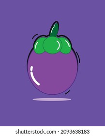 sweet fruit icon on vector design