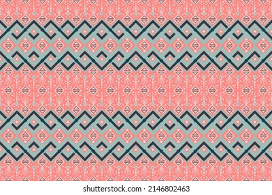 Sweet Geometric Seamless Pattern. Colorful, vibrant, motif, shapes, dot, circle, natural, nature, rice, barley, modern, textile, fabric, tile, ceramic, background, wallpaper, pastel tone colors, art.