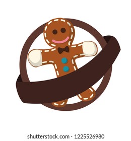 sweet ginger cookie circular stamp