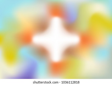 sweet gradient melted and blurred abstract background for presentation,web banner,vector illustration