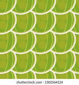 Sweet green gooseberry pattern. Berry pattern for paper decoration and healthy eating. Vector, esp10
