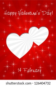  Sweet Happy Valentine`s Day card