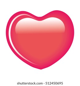 sweet heart candy isolated icon