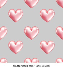 sweet heart and cute seamless pattern vector design
