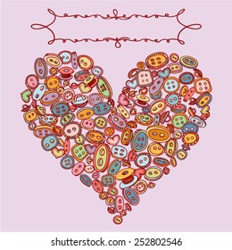 sweet heart and frame