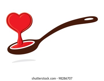 Sweet heart leaking