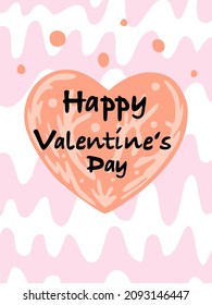 Sweet heart shaped pattern designed in doodle style for Valentine's Day, cards, backgrounds, covers, web designs, t-shirt designs, and more.