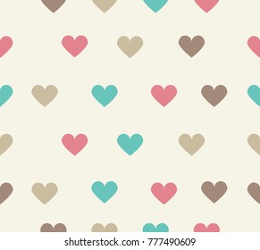 sweet heart vector seamless