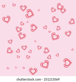 Sweet Hearts Seamless Valentine Pattern