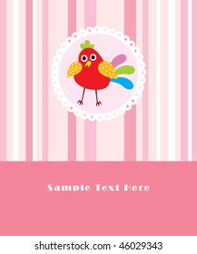sweet hen greeting
