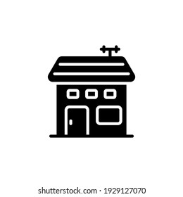 Icono de Sweet Home en vector. Logotipo