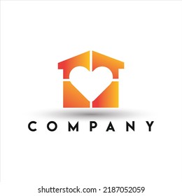 Sweet Home Logo. Love Home Logo