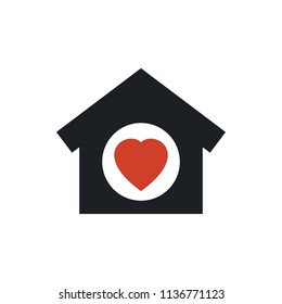sweet home vector icon