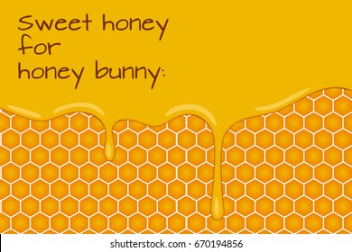 Sweet honey for honey bunny