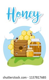 Sweet honey card