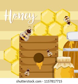 Sweet honey card