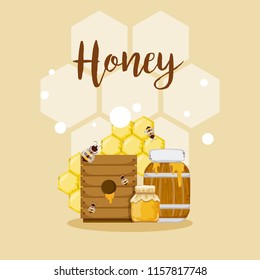 Sweet honey card