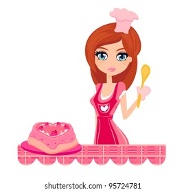 sweet Housewife cooking svg