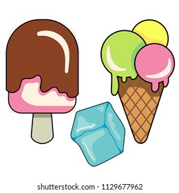 Sweet ice cream
