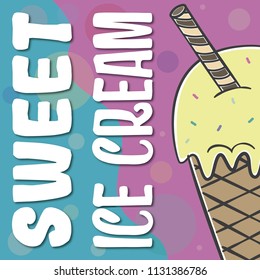 Sweet ice cream