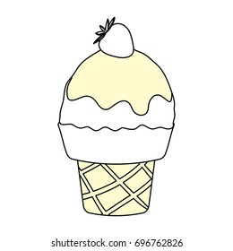 Sweet ice cream