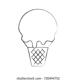 sweet ice cream cold flavor fresh tasty