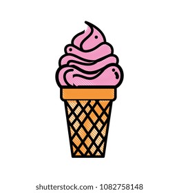 sweet ice cream icon