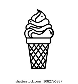 sweet ice cream icon
