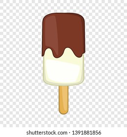 Sweet ice cream icon. Cartoon illustration of ice cream vector icon for web design