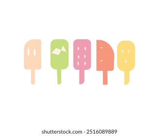sweet ice cream, isolated. vector,Ice Cream Line Icons. Editable Stroke. Pixel Perfect. For Mobile and Web. Contains such icons as Ice Cream, Cone, Frozen Food, Summer, Vanilla Ice Cream, Chocolate, C