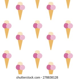sweet ice cream pattern