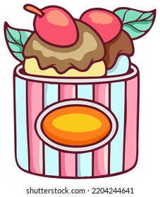 Sweet Ice Cream Vector Design Illustration