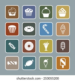sweet icon set