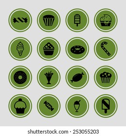 sweet icon set