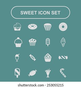 sweet icon set