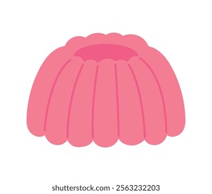 sweet jelly dessert isolated icon