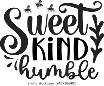 Sweet kind humble bee design